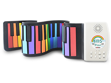 49-KEY RAINBOW CHILDREN'S HAND ROLL PIANO